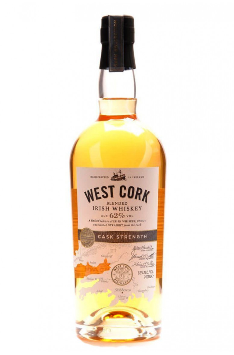 West Cork Cask Strength Blended Irish Whiskey